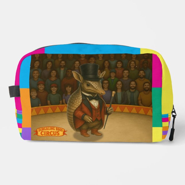 Armand, armadillo ringmaster dopp kit (Front)