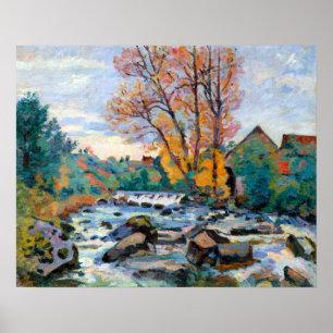 Armand Guillaumin The Bouchardon Mill, Crozant Poster