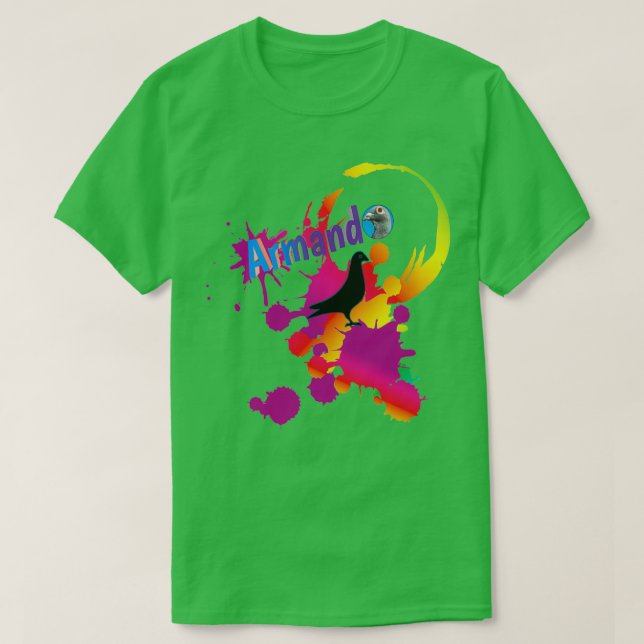 Armando the world record pigeon 1 T-Shirt (Design Front)