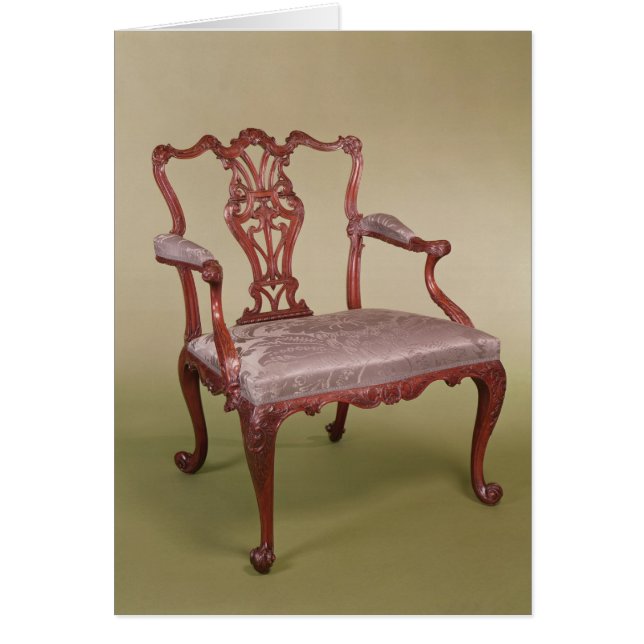 Armchair by Thomas Chippendale, c.1760 (Front)