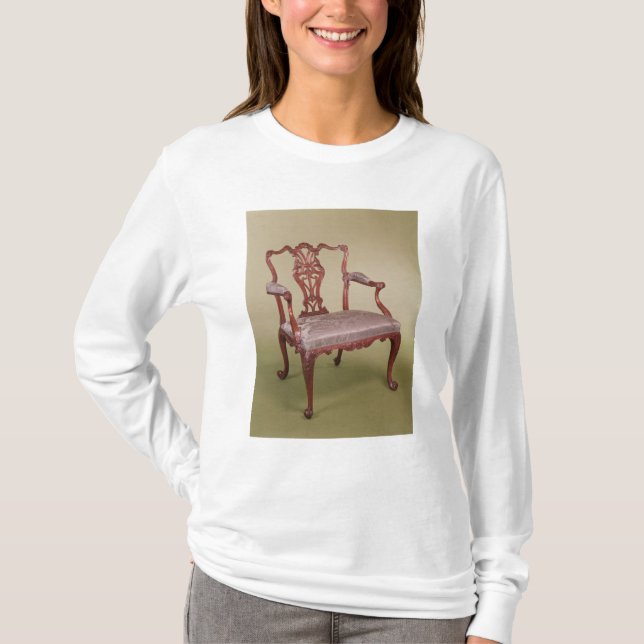 Armchair by Thomas Chippendale, c.1760 T-Shirt (Front)