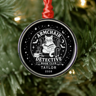 Armchair Detective Book Club Ornament