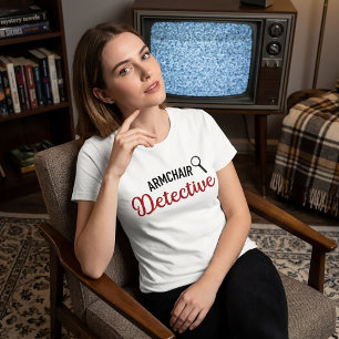 Armchair Detective True Crime T-Shirt
