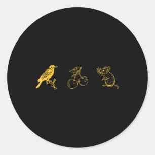 Armchair Expert Merch Funny Armchair Expert Classic Round Sticker