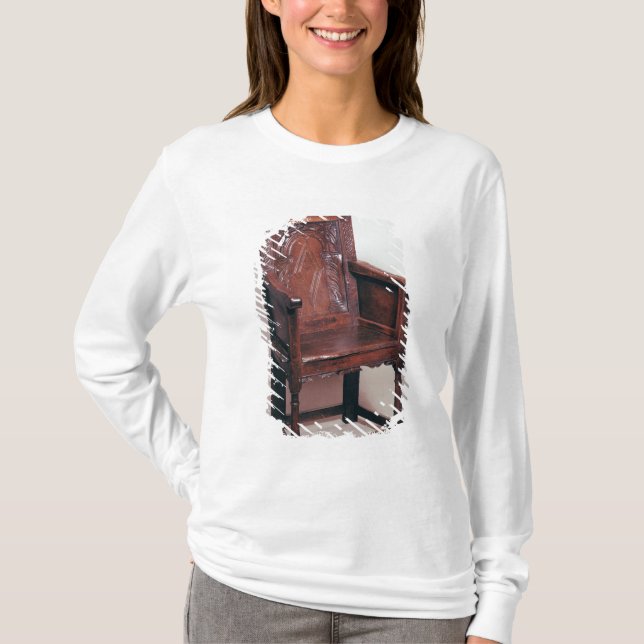 Armchair with arcaded back and boxed sides T-Shirt (Front)