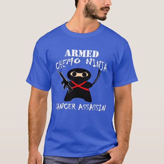 Armed Chemo Ninja T-Shirt (Front)