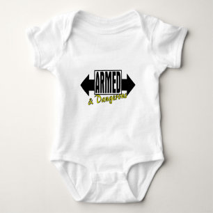 Armed & Dangerous Baby Bodysuit