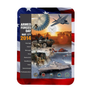 Armed Forces Day 2014 Magnet