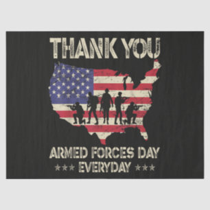 Armed Forces Day Tissue Paper