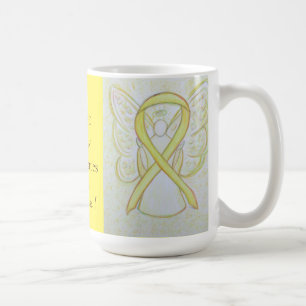 Armed Forces Return Awareness Ribbon Angel Mug