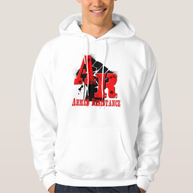 Armed Resistance hoodie (Front)