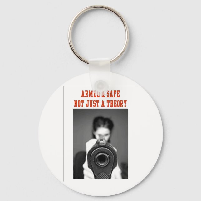 ARMED & SAFE KEY RING (Front)