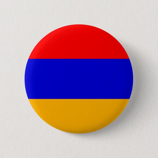 Armenia 6 Cm Round Badge (Front)