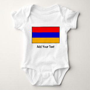 Armenia - Armenian Flag Baby Bodysuit