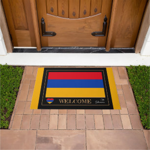 Armenia & Armenian Flag mats /sports Welcome