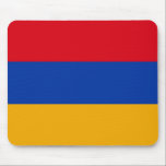 Armenia (Armenian) Flag Mouse Pad<br><div class="desc">Customisable World Flag Products - Please feel free to add your own text.</div>