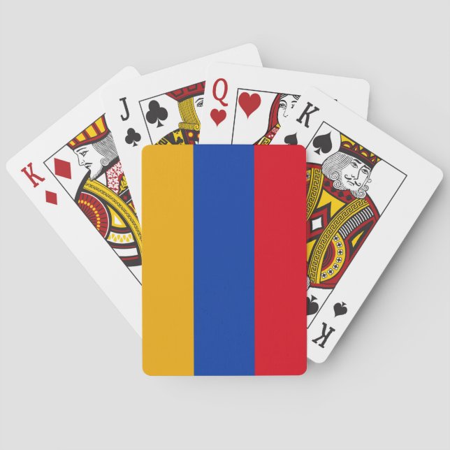 Armenia (Armenian) Flag Playing Cards (Back)