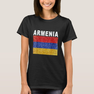 Armenia Artistic Armenian Flag T-Shirt