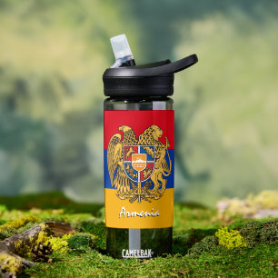 Armenia bottle, patriotic Armenian Flag Water Bottle