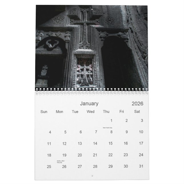 Armenia! Calendar (Jan 2026)