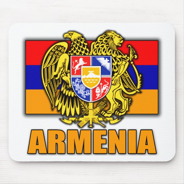 Armenia Coat of Arms Mouse Pad (Front)