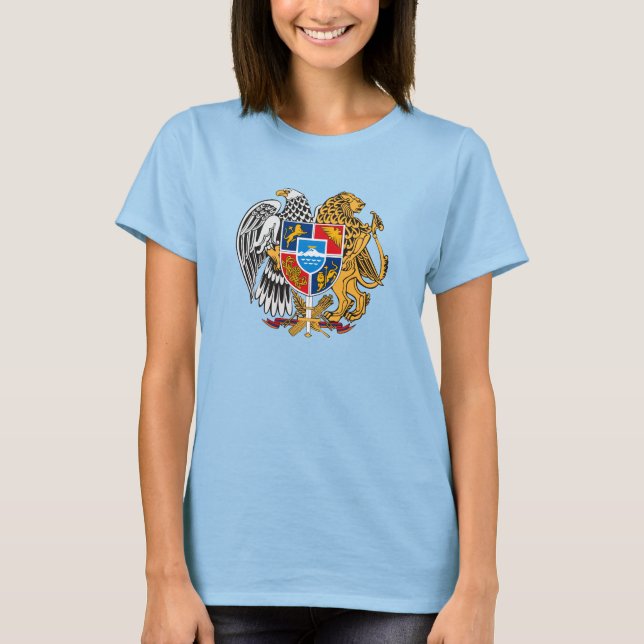 Armenia Coat of Arms T-shirt (Front)
