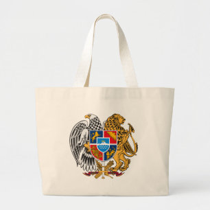 Armenia Coat of Arms Tote Bag