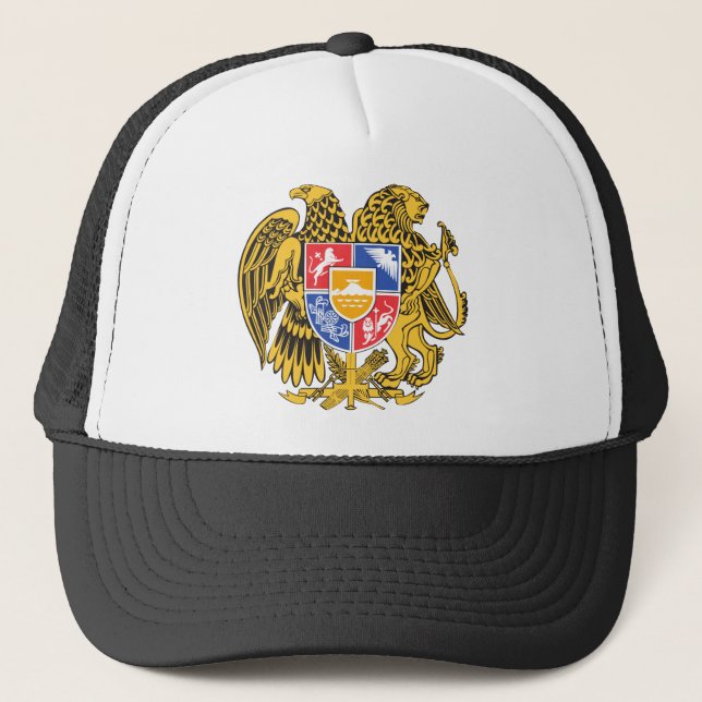 armenia emblem trucker hat (Front)