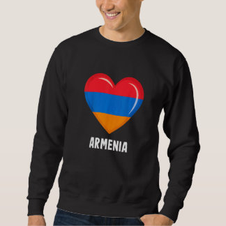 Armenia Flag Armenian Armenia Heritage Roots Flag Sweatshirt