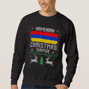 Armenia Flag Armenian Christmas Sweater
