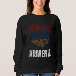 Armenia Flag Armenian Flag Armenia DNA Armenia Hea Sweatshirt