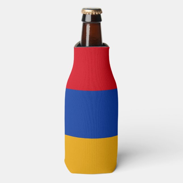 Armenia Flag Bottle Cooler (Bottle Front)