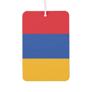 Armenia Flag Car Air Freshener