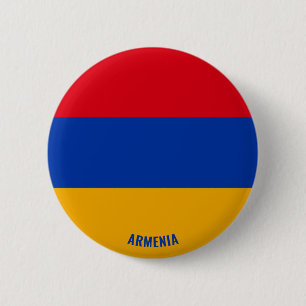 Armenia Flag Charming Patriotic 6 Cm Round Badge