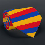 Armenia Flag Colors Tie<br><div class="desc">Armenia flag Gold Blue Red stripes</div>
