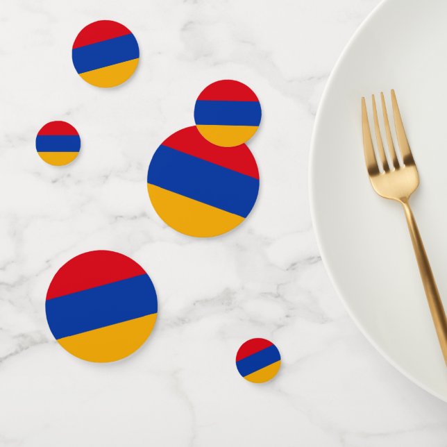 Armenia Flag Confetti (Group)