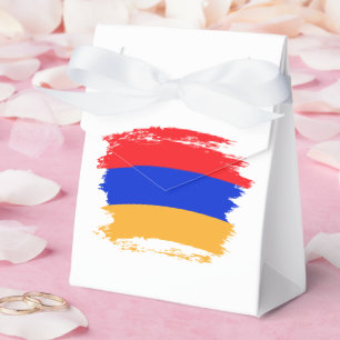 Armenia flag favour box