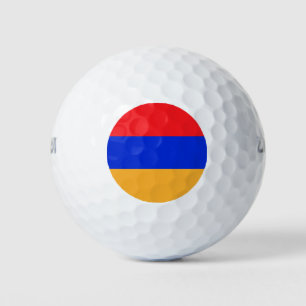 Armenia flag golf balls