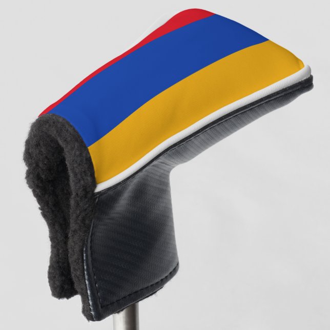Armenia Flag Golf Head Cover (3/4 Front)