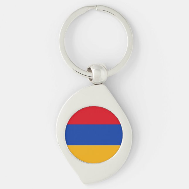 Armenia Flag Key Ring (Front)