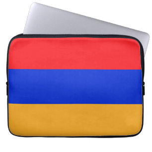Armenia flag laptop sleeve