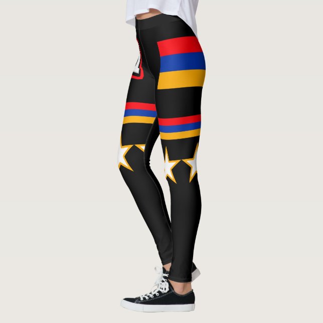 Armenia Flag Leggings (Left)