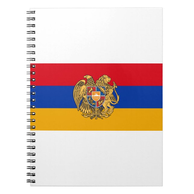 Armenia Flag Notebook (Front)
