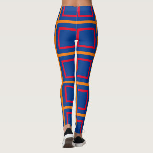 Armenia flag pattern leggings