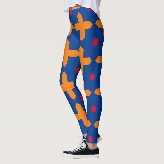 Armenia flag pattern leggings (Left)