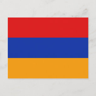Armenia Flag Postcard