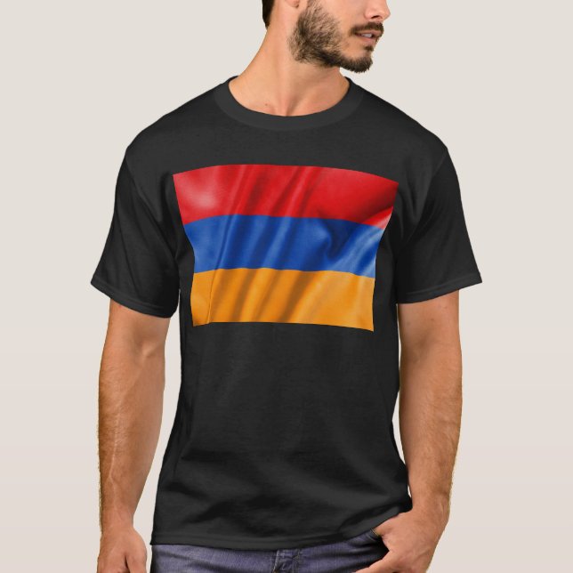Armenia Flag T-Shirt (Front)