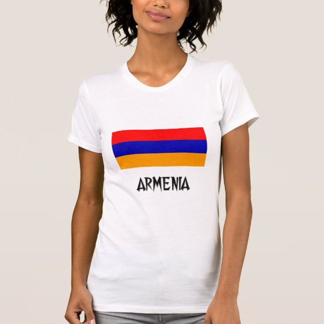 Armenia Flag T-Shirt (Front)