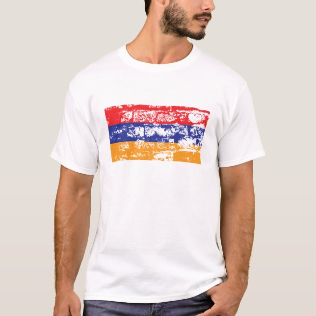 Armenia Flag T-Shirt (Front)