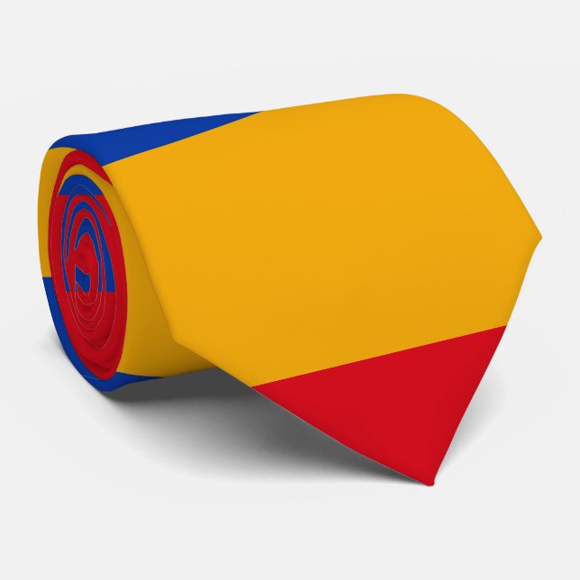 Armenia Flag Tie (Rolled)